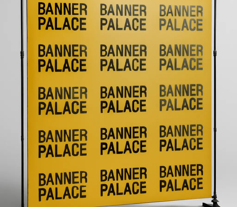 Backdrop Stand 10 ft x 8 ft with Printed Graphics